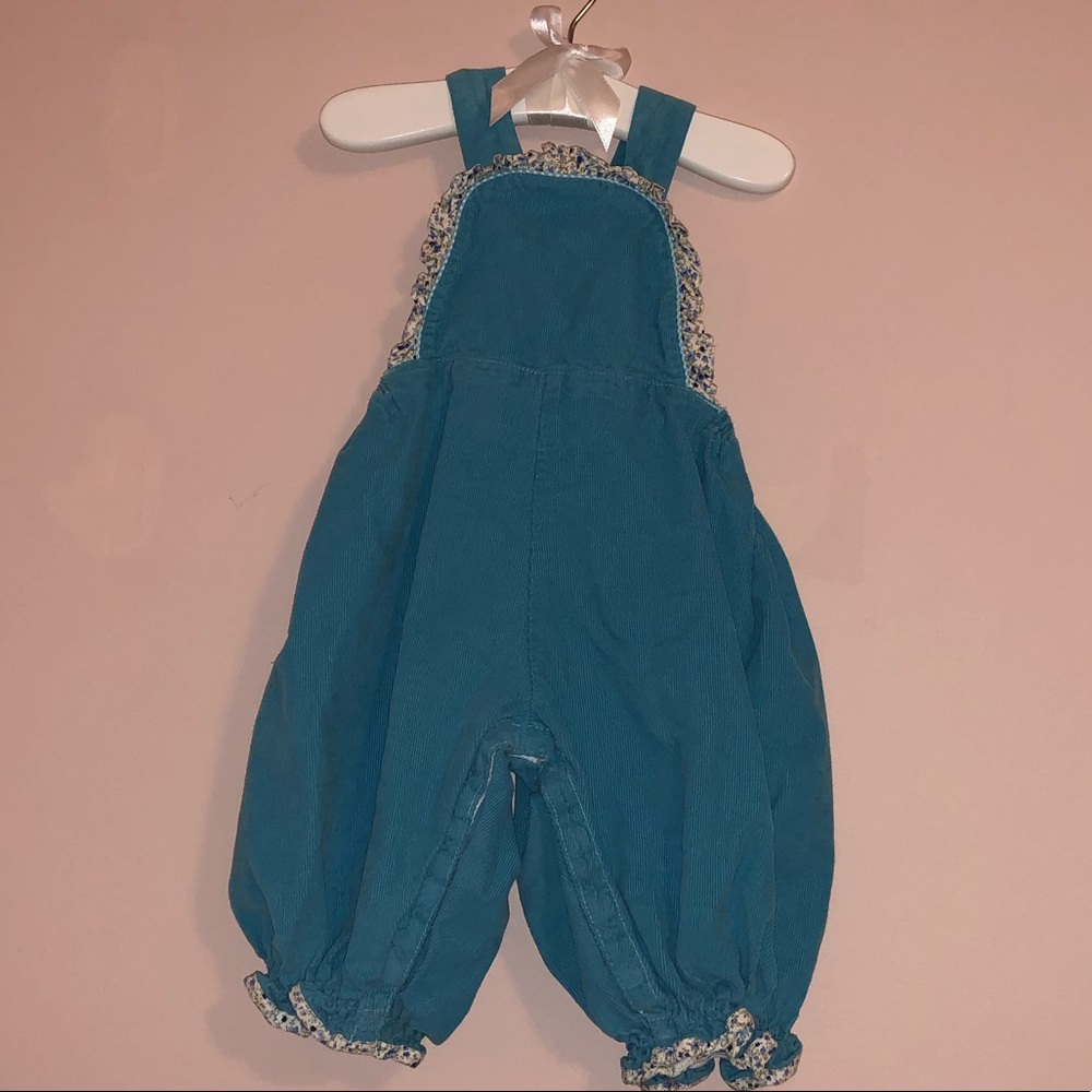 Claire & Charlie 6M Overalls Blue Corduroy